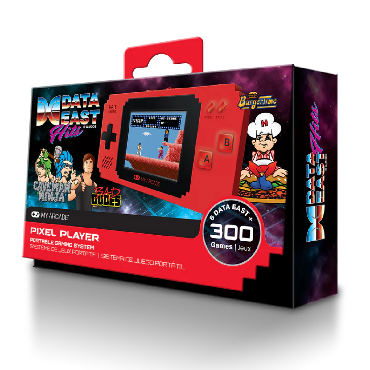 My Arcade Pixel Player Handheld Retro Gaming System (308 Games in 1)