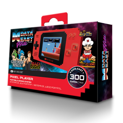 My Arcade Pixel Player Handheld Retro Gaming System (308 Games in 1)