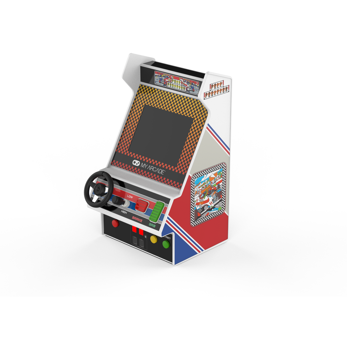 My Arcade Racing Player 7.5" Pole Position Portable Retro Arcade