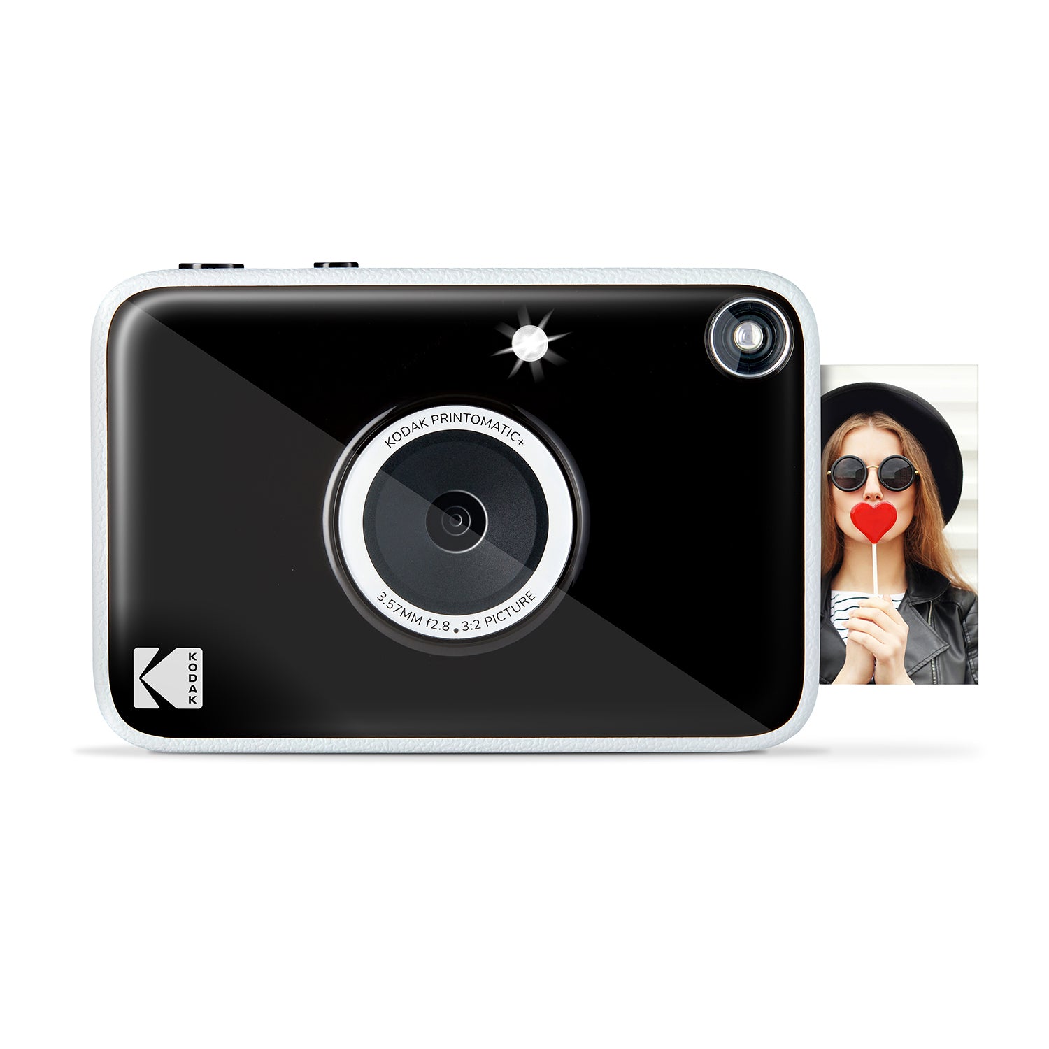 Kodak Printomatic+ Instant Print Digital Camera - Black