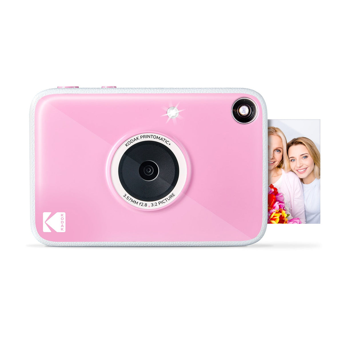 Kodak Printomatic+ Instant Print Digital Camera - Pink