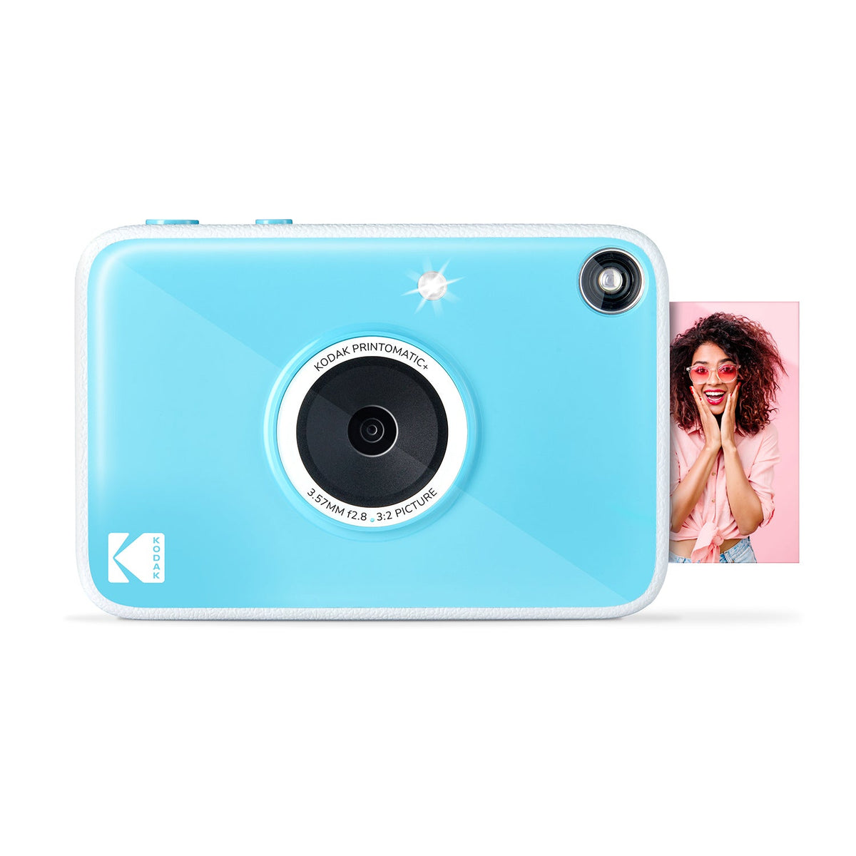 Kodak Printomatic+ Instant Print Digital Camera - Blue