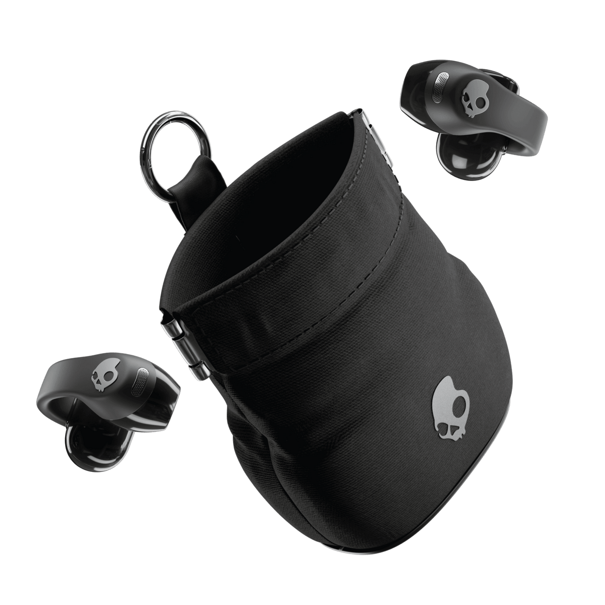 Skullcandy Push 720 Open-Ear True Wireless Earbuds - Black/Silver