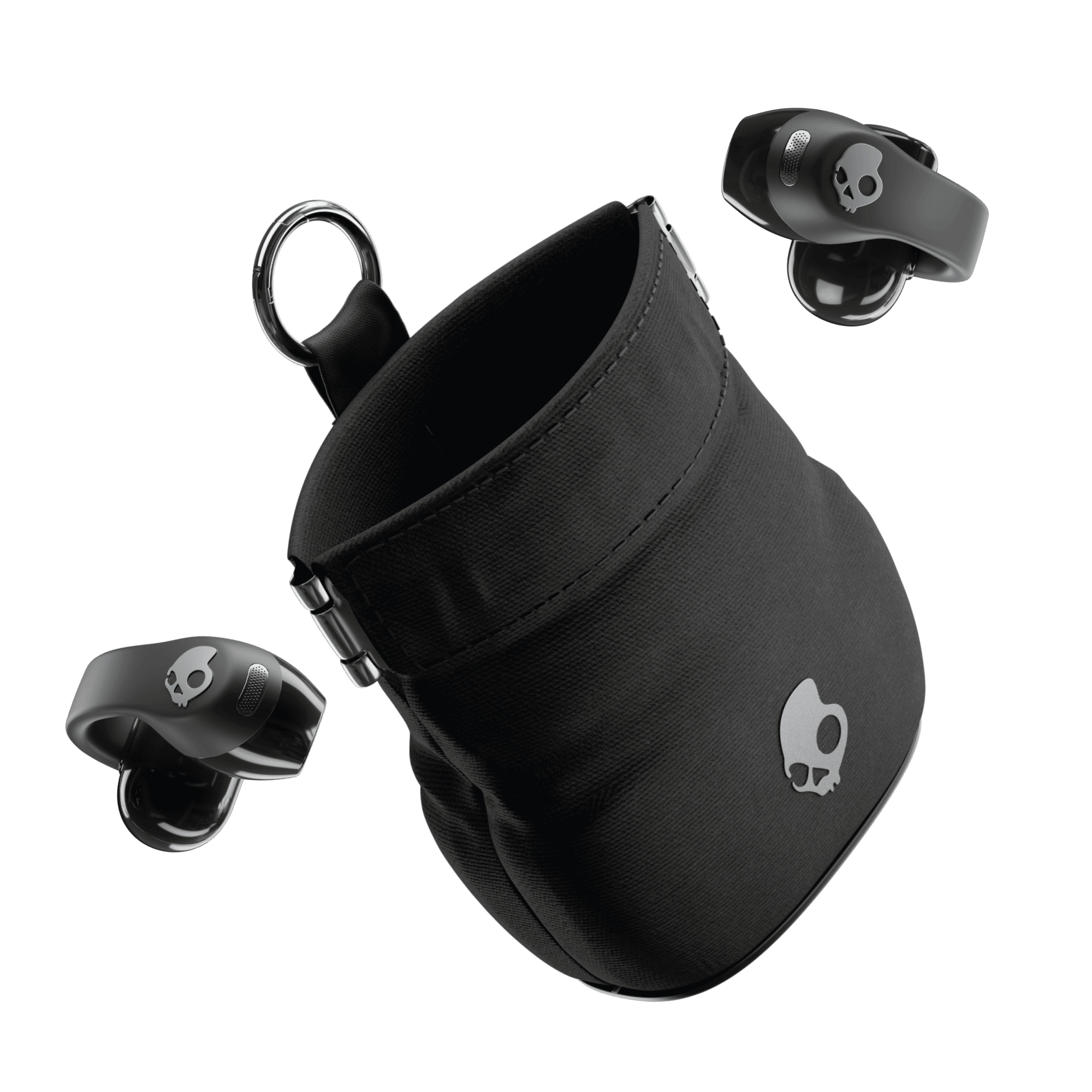 Skullcandy Push 720 Open-Ear True Wireless Earbuds - Black/Silver