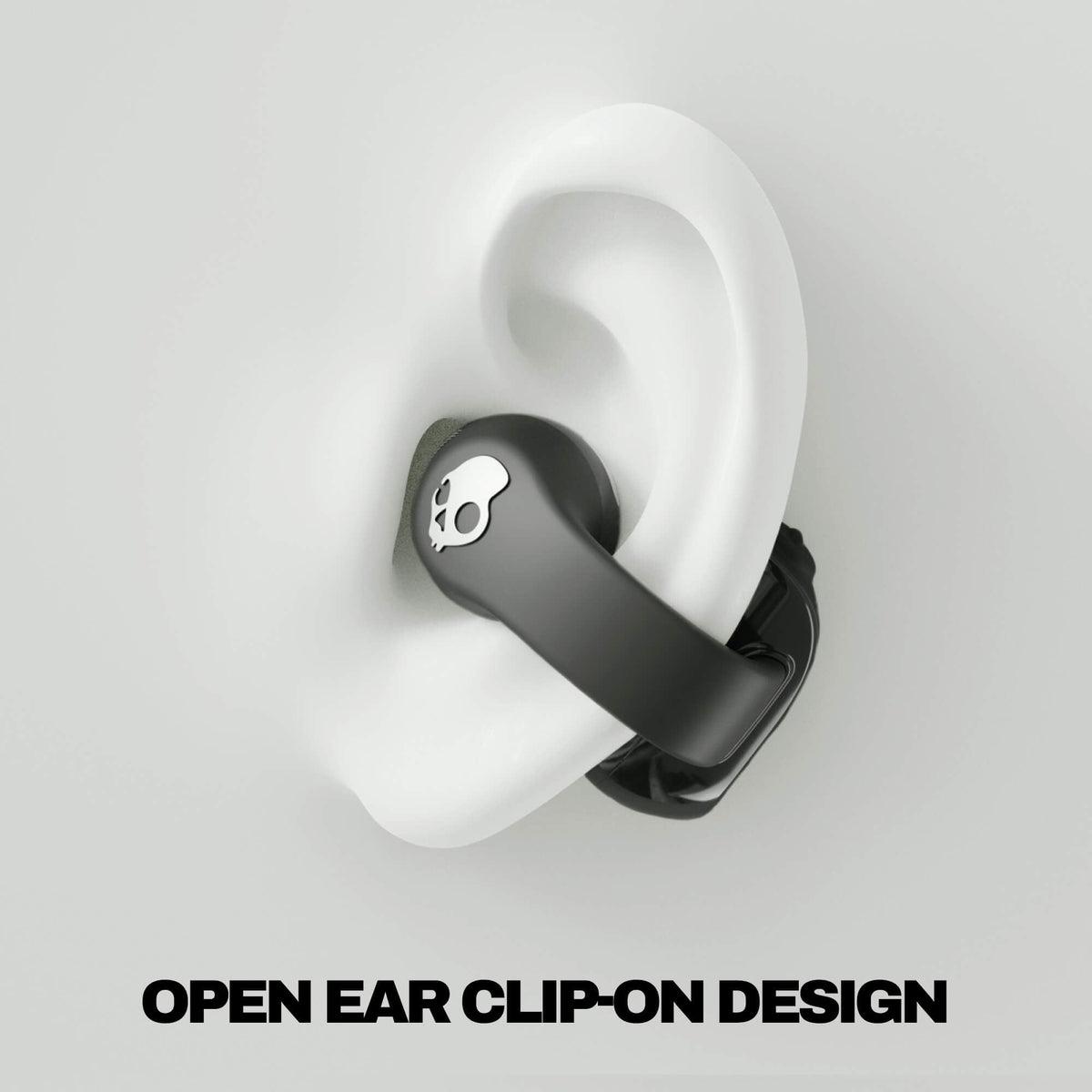 Skullcandy Push 720 Open-Ear True Wireless Earbuds - Black/Silver