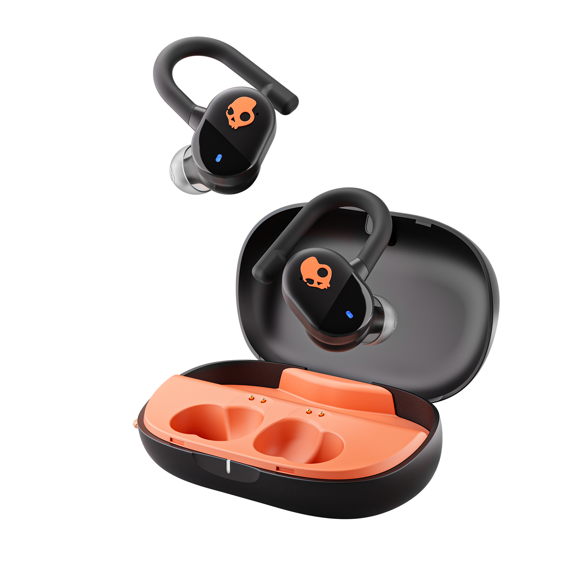 Skullcandy Push Play Active True Wireless Sport Earbuds - Black/Orange