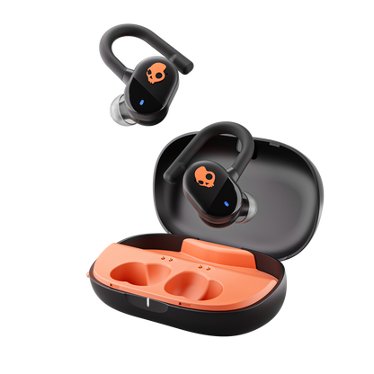 Skullcandy Push Play Active True Wireless Sport Earbuds - Black/Orange
