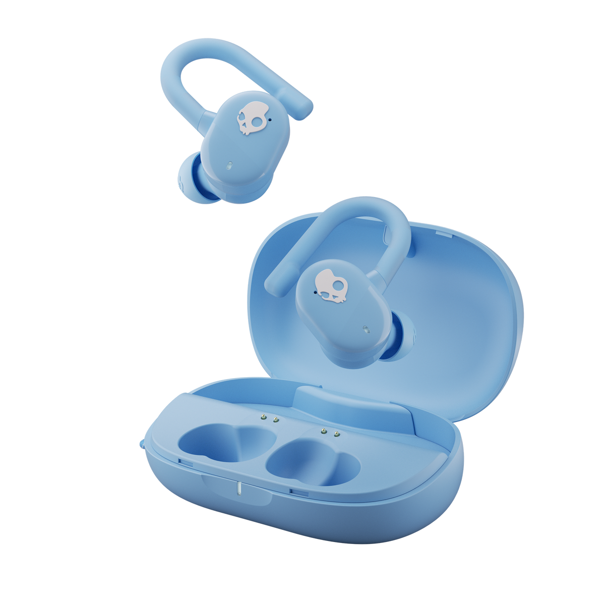 Skullcandy Push Play Active True Wireless Sport Earbuds - Preppy Blue