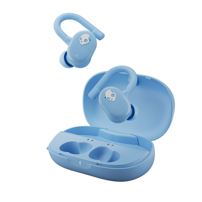 Skullcandy Push Play Active True Wireless Sport Earbuds - Preppy Blue