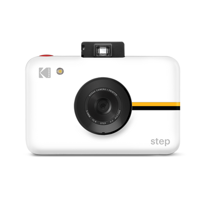 Kodak Step Instant Print Digital Camera, 10MP, 2x3 Zink Prints - White