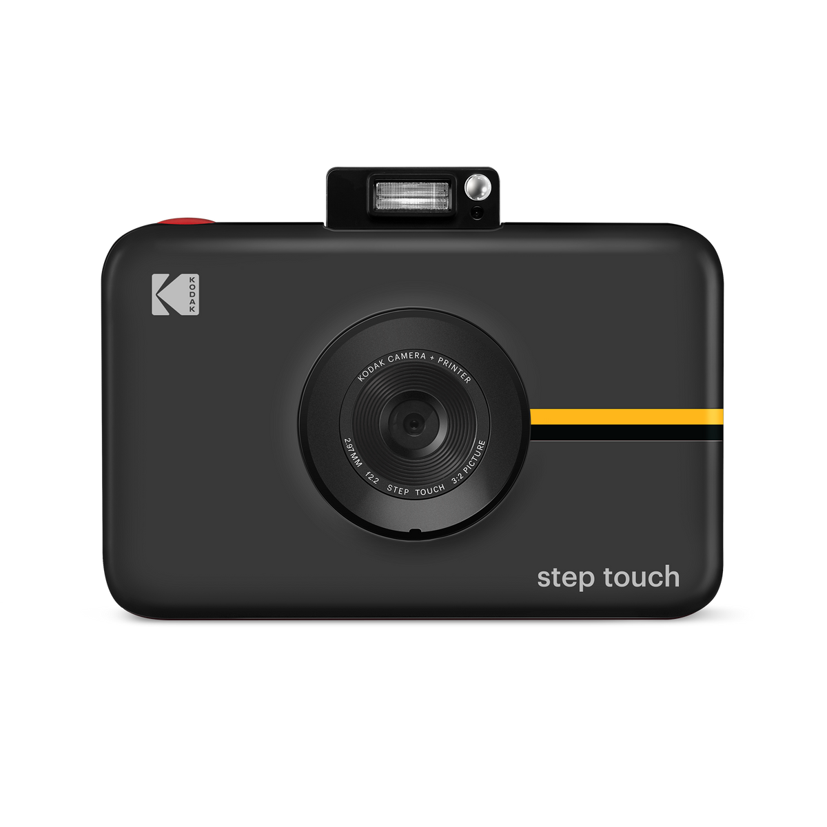 Kodak Step Touch Instant Print Camera, 13MP, 3.5" Touchscreen - Black