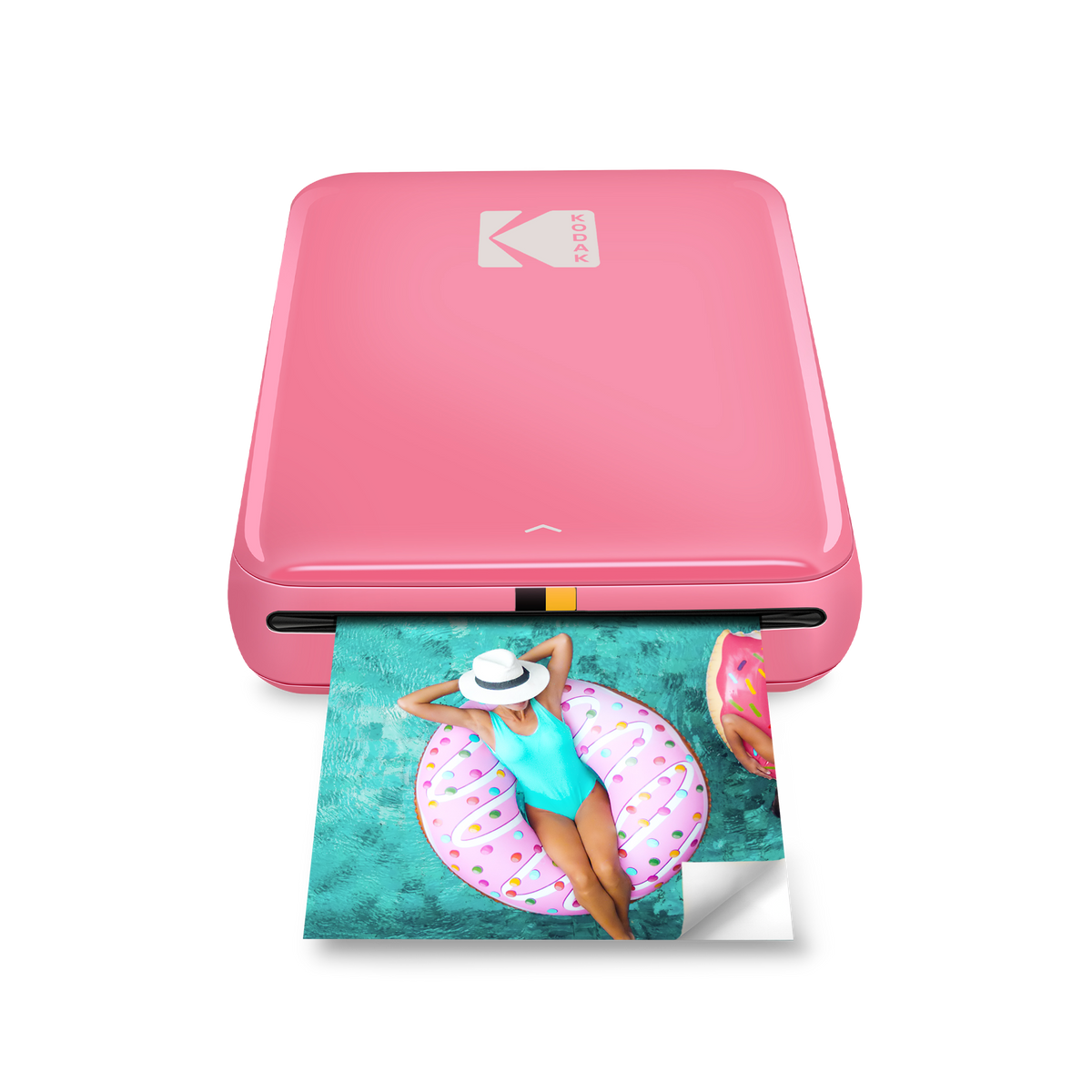 Kodak Step Wireless Mobile Photo Printer, 2x3 Zink Prints - Pink