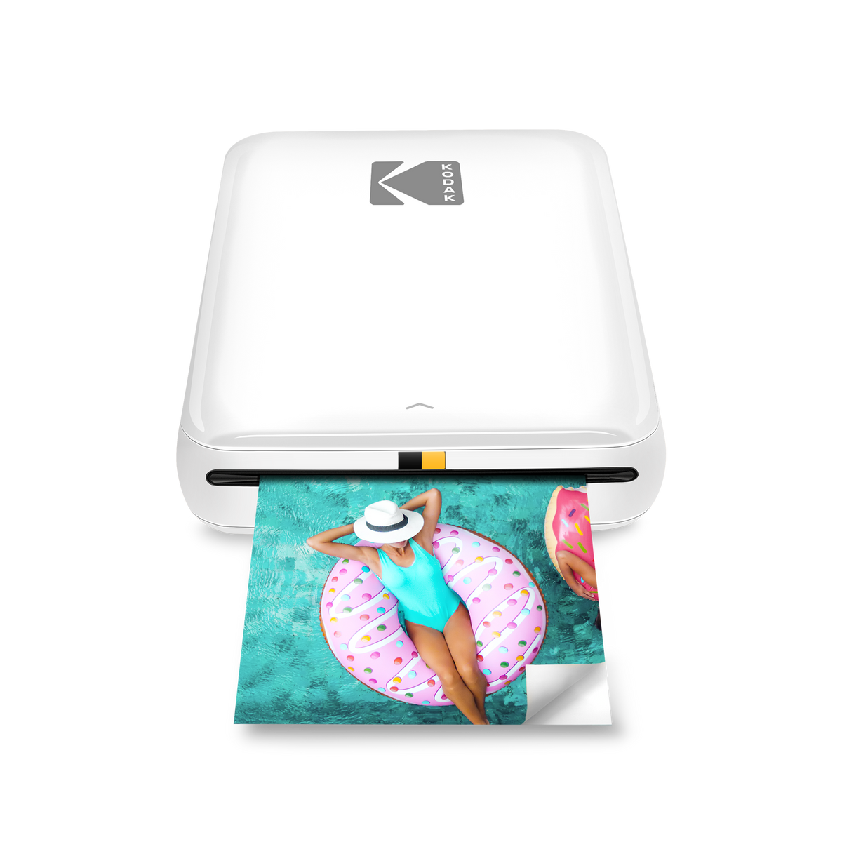Kodak Step Wireless Mobile Photo Printer, 2x3 Zink Prints - White