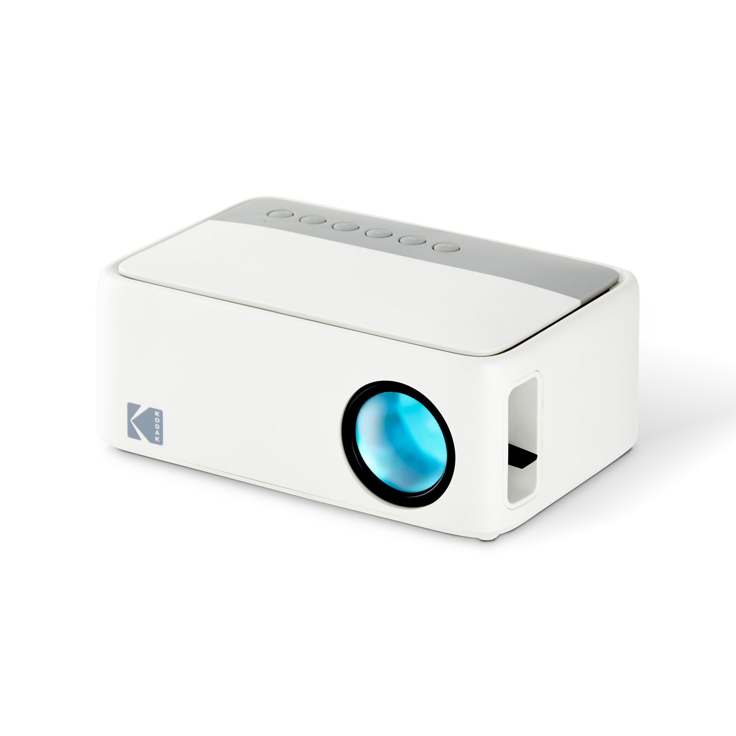 KODAK FLIK X1 Mini Pico Projector | Portable Compact 100” Projector with Remote Control & 2W Speakers Plays Movies, TV Shows & Games | Compatible with HDMI, USB, AV, Smartphone, Firestick Black
