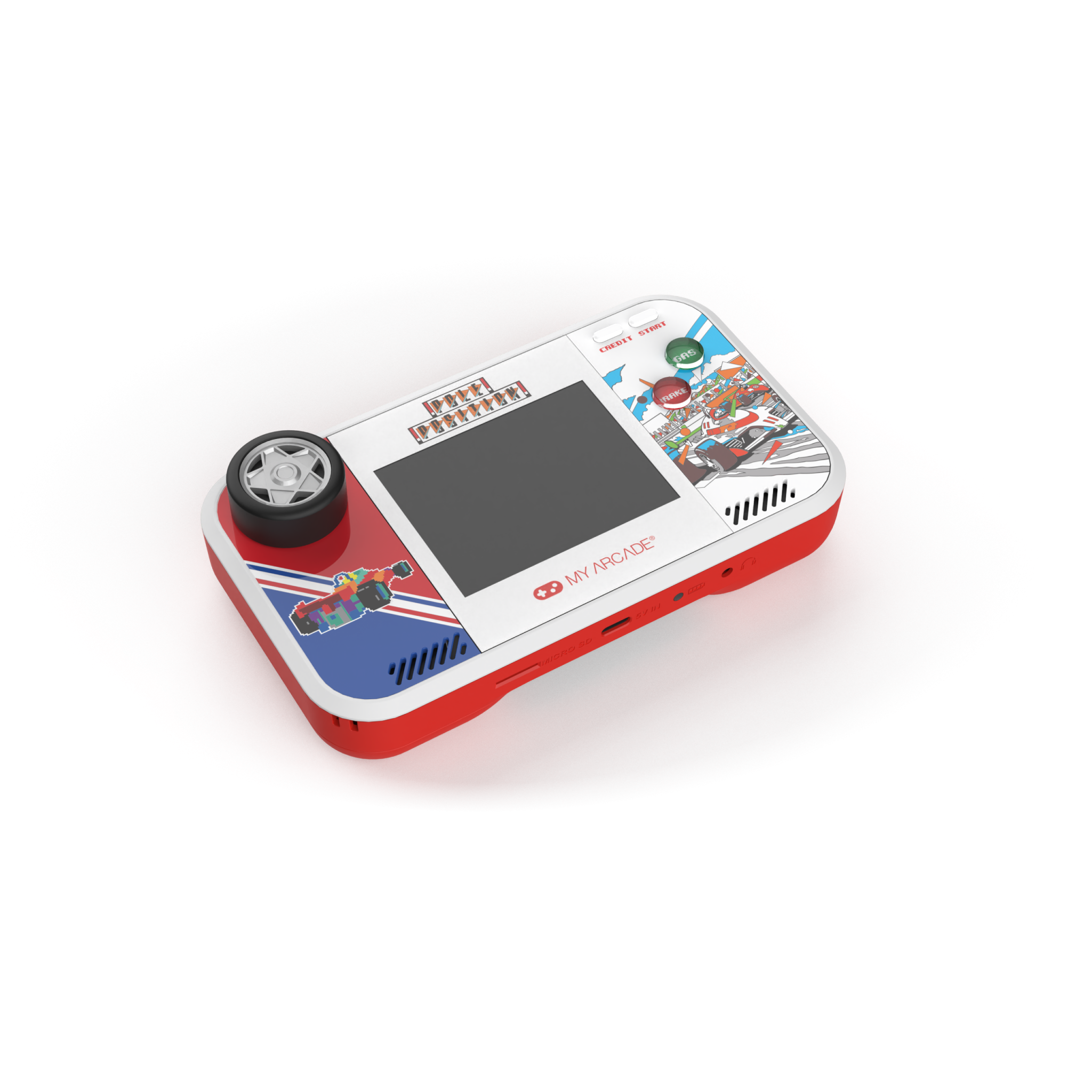 My Arcade Pocket Player Max Pole Position Portable Gaming System (2 Games in 1)