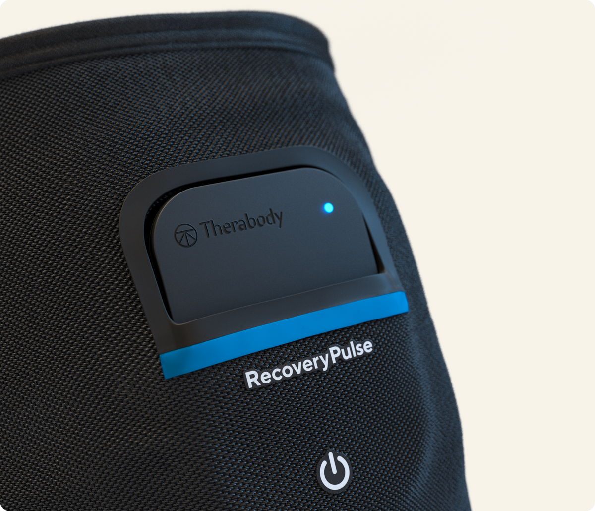Therabody RecoveryPulse Calf Vibration Compression Sleeve - Size Small