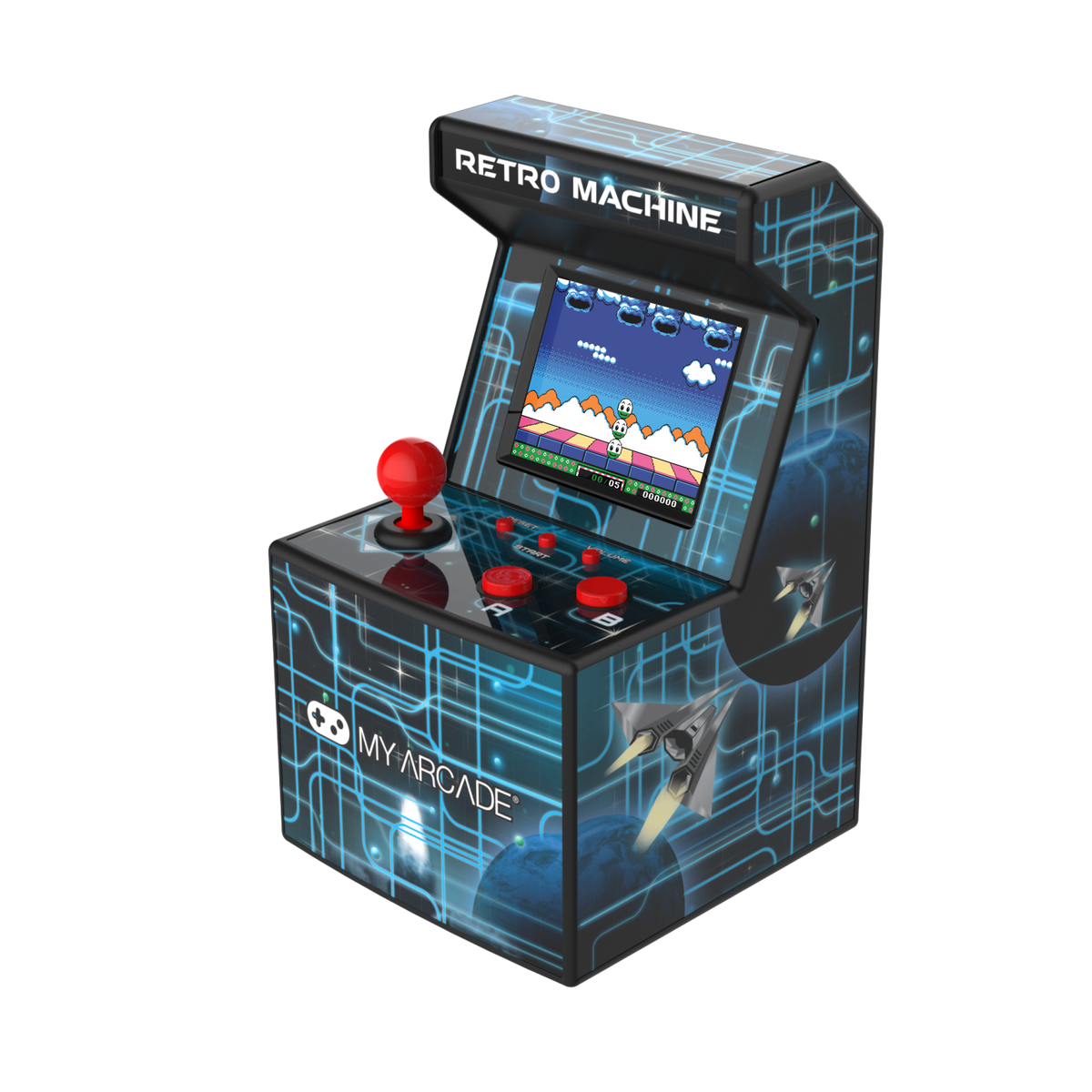 My Arcade Retro Machine Plug & Play Retro Video Game Console (200 Games in 1)