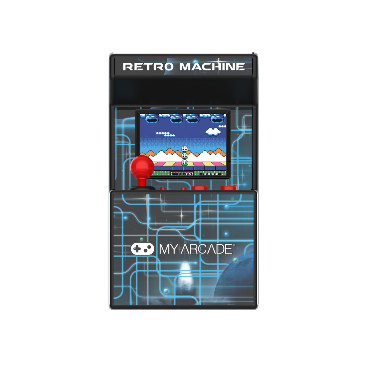 My Arcade Retro Machine Plug & Play Retro Video Game Console (200 Games in 1)
