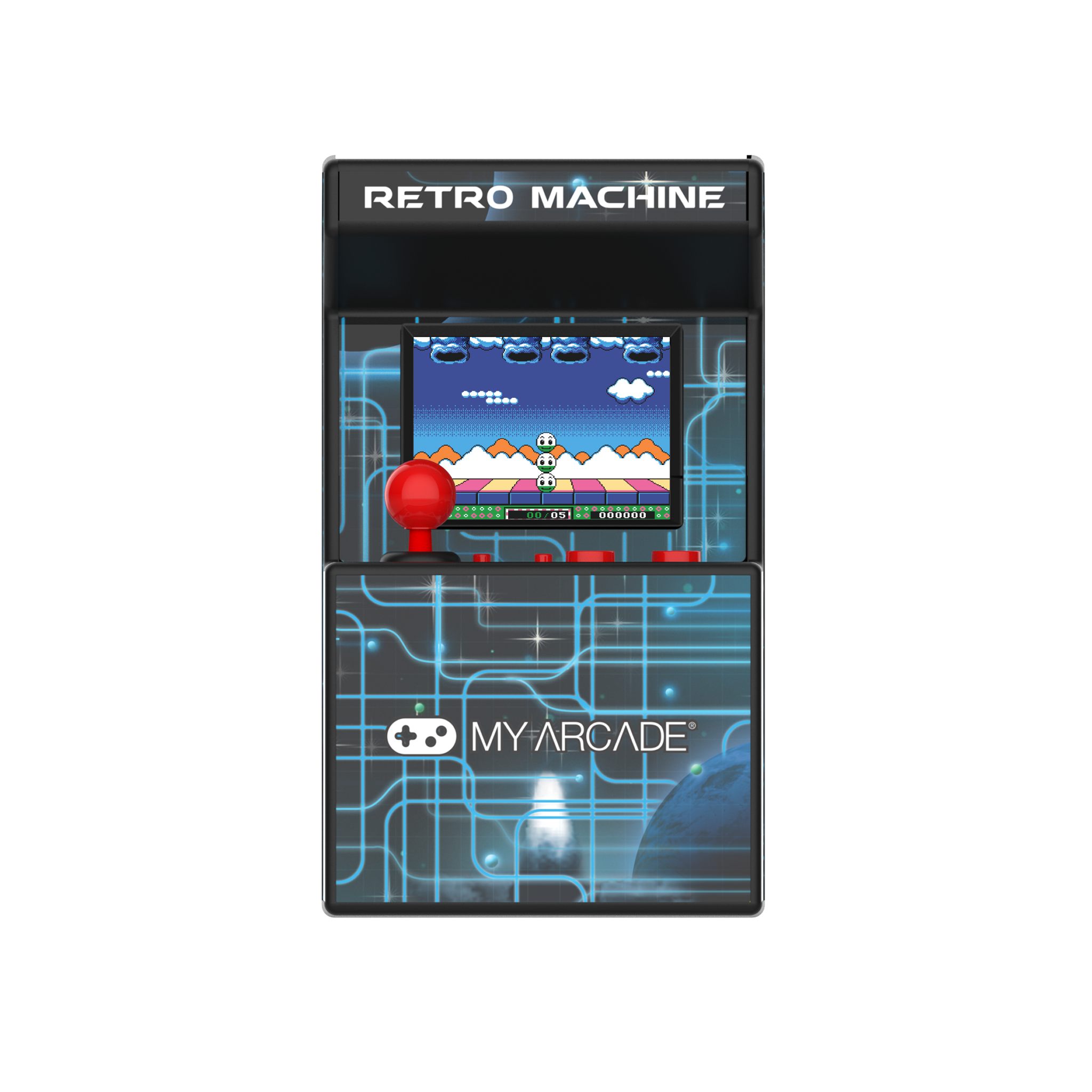 My Arcade Retro Machine Plug & Play Retro Video Game Console (200 Games in 1)