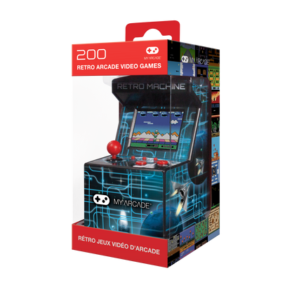 My Arcade Retro Machine Plug & Play Retro Video Game Console (200 Games in 1)
