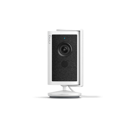 Ring Indoor Cam 4K Plug-In Security Camera - White