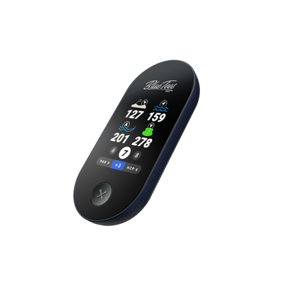 Blue Tees Golf Ringer Magnetic GPS Golf Handheld with Touch Screen - Blue