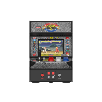 My Arcade Micro Player 7.5" Street Fighter II Champion Edition Collectible Retro Arcade