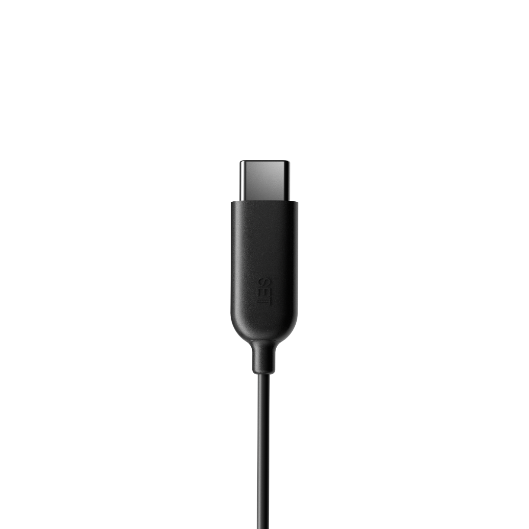 Skullcandy Set USB-C Wired In-Ear Earbuds with Microphone - True Black