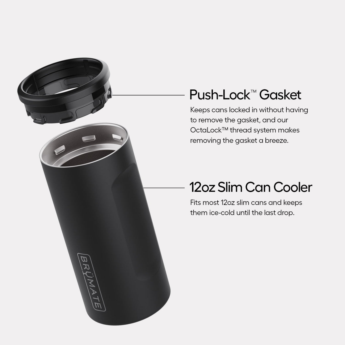 BruMate Hopsulator Slim Insulated Can Cooler