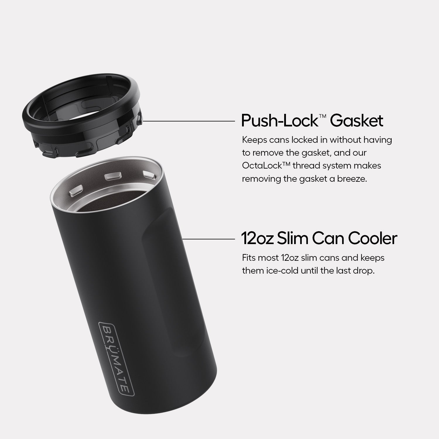 BruMate Hopsulator Slim Insulated Can Cooler