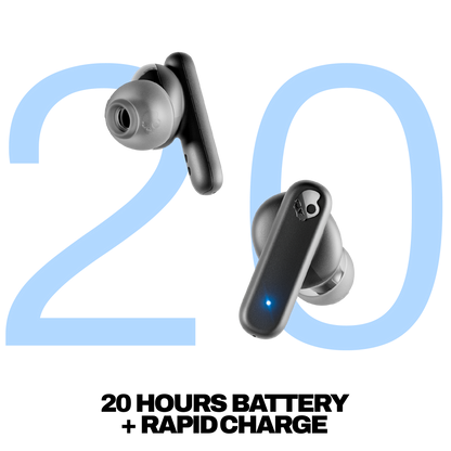Skullcandy Smokin Buds True Wireless Earbuds - True Black