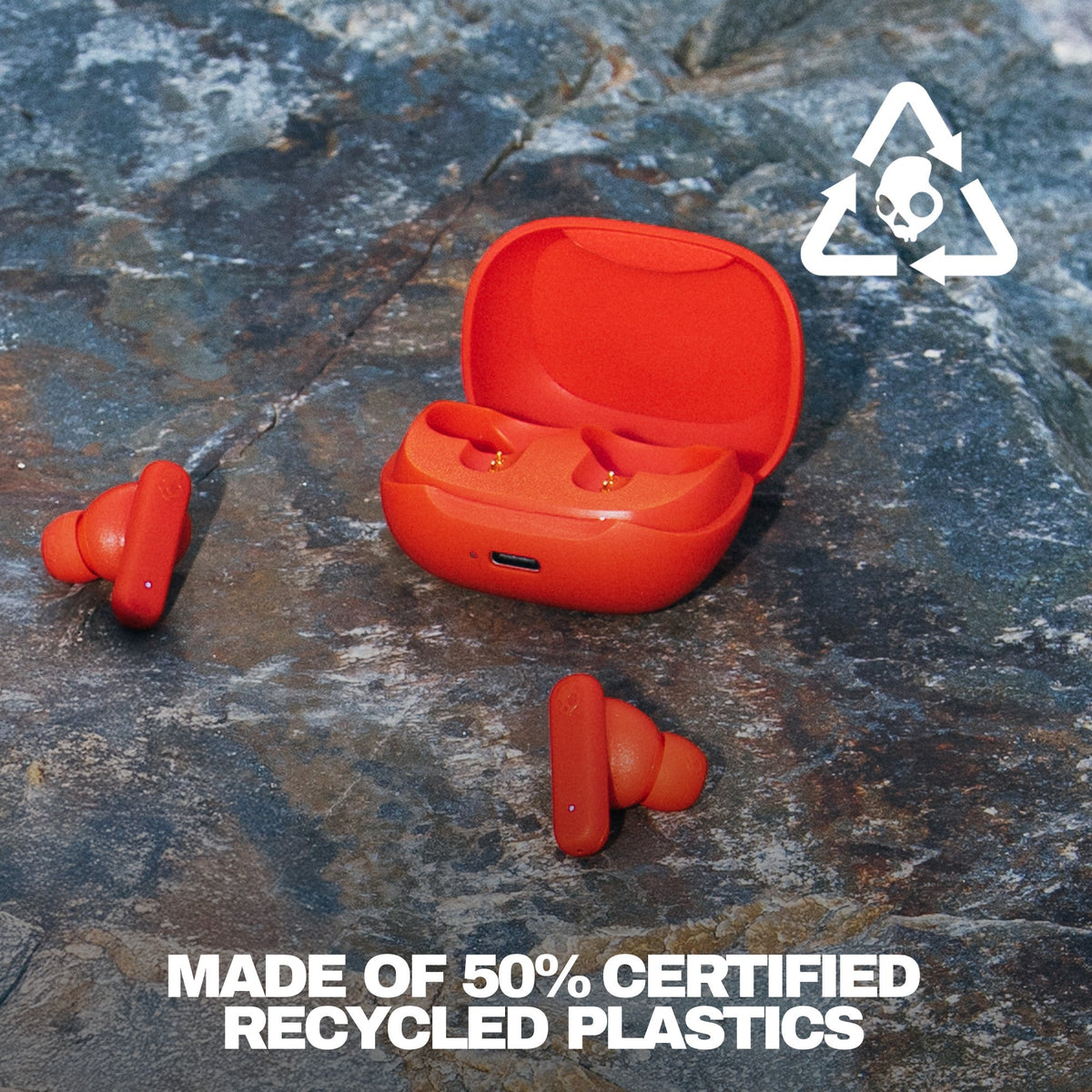 Skullcandy Smokin Buds True Wireless Earbuds - Flame