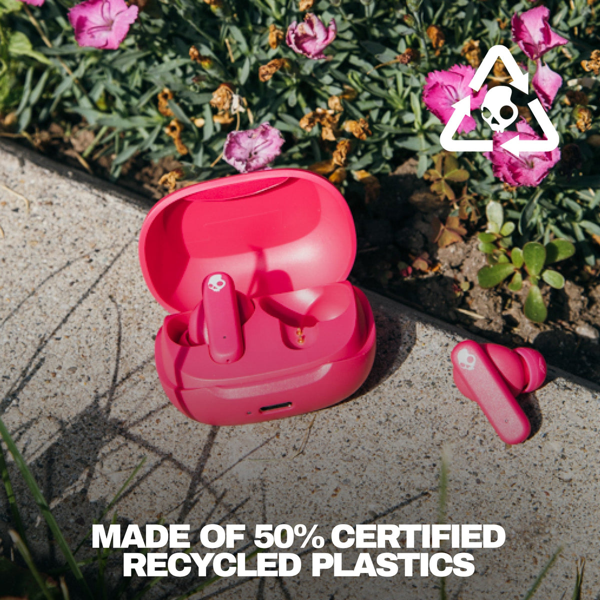 Skullcandy Smokin Buds True Wireless Earbuds - Pink
