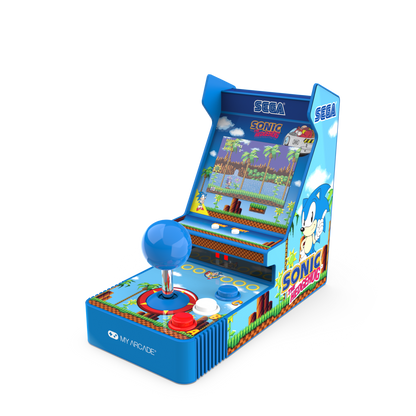 My Arcade Joystick Player 6.8" Sonic the Hedgehog Portable Retro Arcade (2 Games in 1)