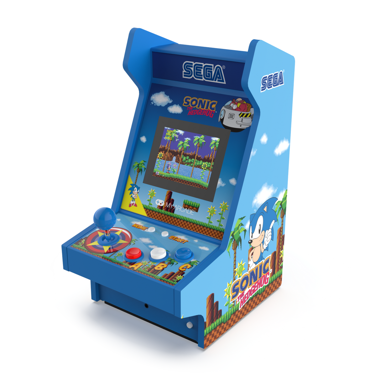 My Arcade Mighty Player 11" Sonic the Hedgehog Portable Retro Arcade (4 Games in 1)