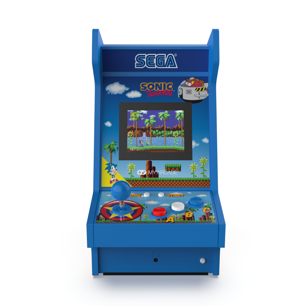 My Arcade Mighty Player 11" Sonic the Hedgehog Portable Retro Arcade (4 Games in 1)