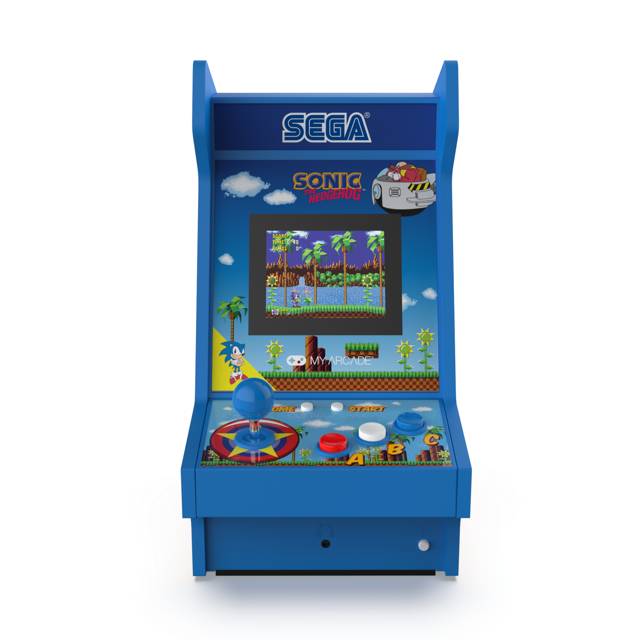 My Arcade Mighty Player 11" Sonic the Hedgehog Portable Retro Arcade (4 Games in 1)