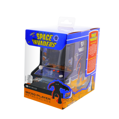 My Arcade Micro Player 6.75" Space Invaders Collectible Retro Arcade - Premium Edition