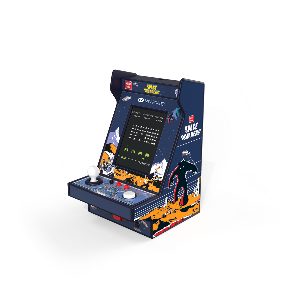 My Arcade Nano Player Pro 4.8" Space Invaders Portable Retro Arcade