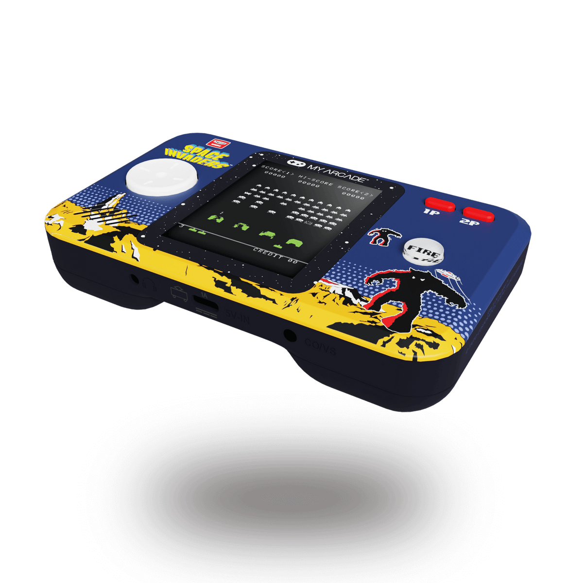 My Arcade Pocket Player Pro Space Invaders Portable Gaming System