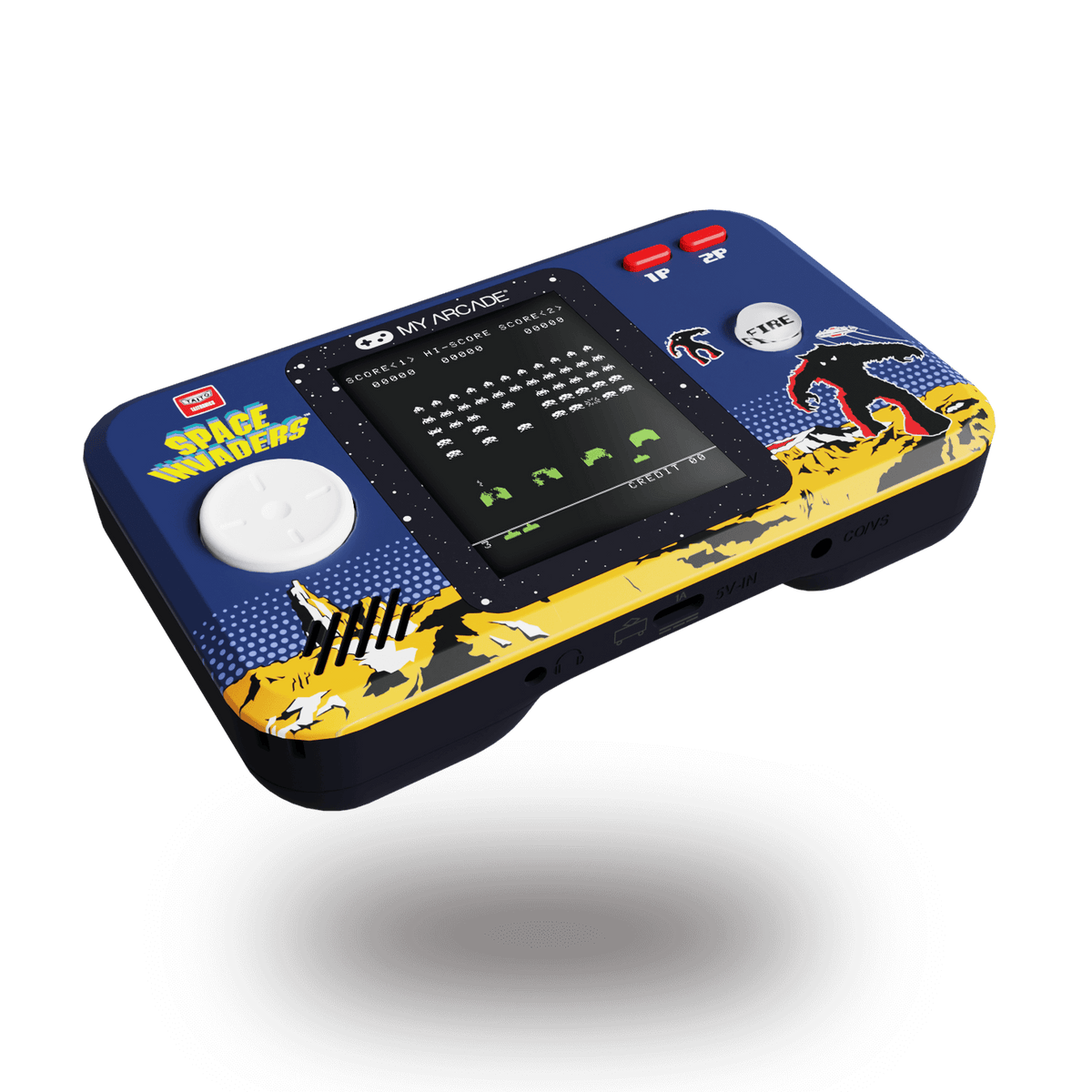 My Arcade Pocket Player Pro Space Invaders Portable Gaming System