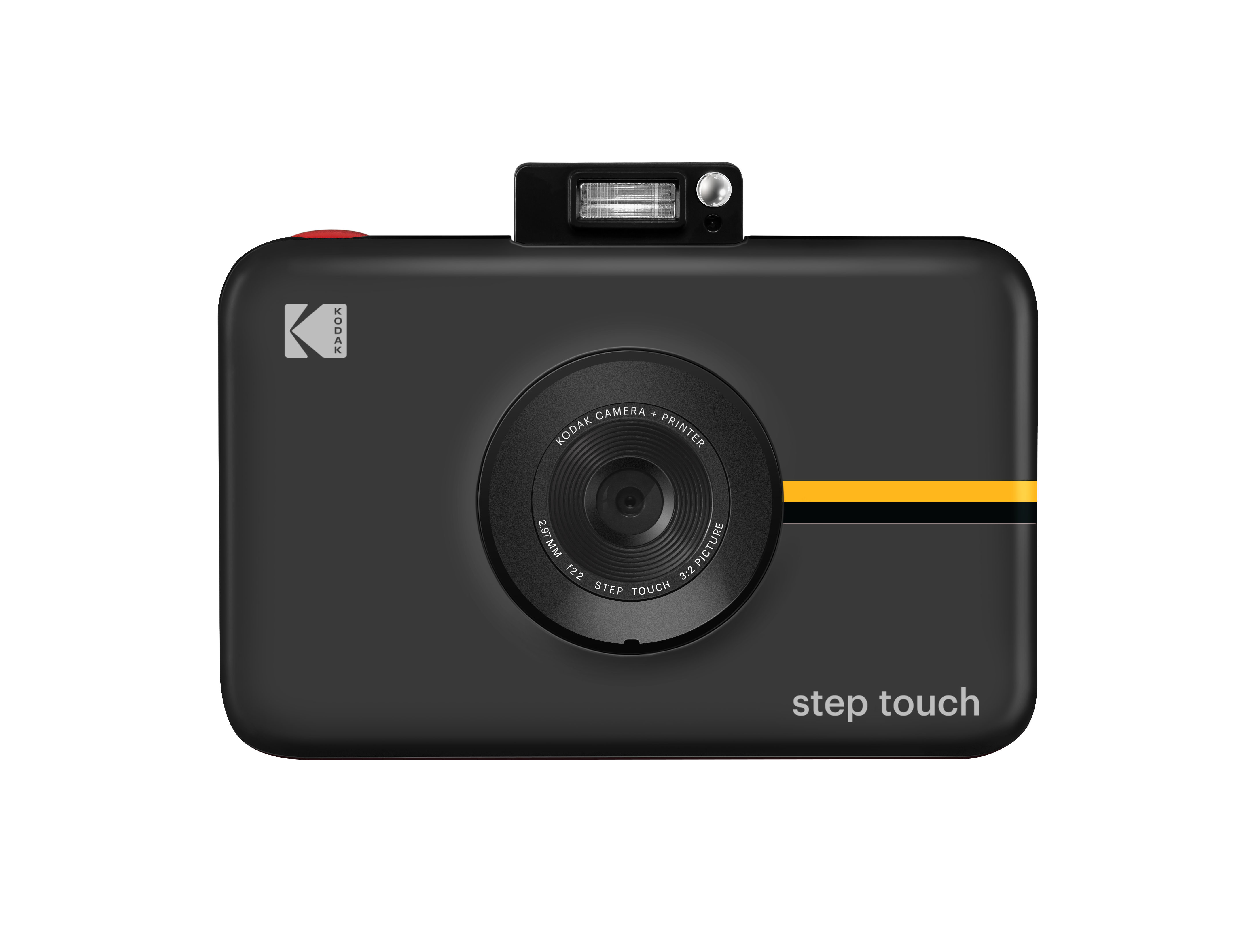 Kodak Step Touch Instant Print Camera, 13MP, 3.5" Touchscreen - Black