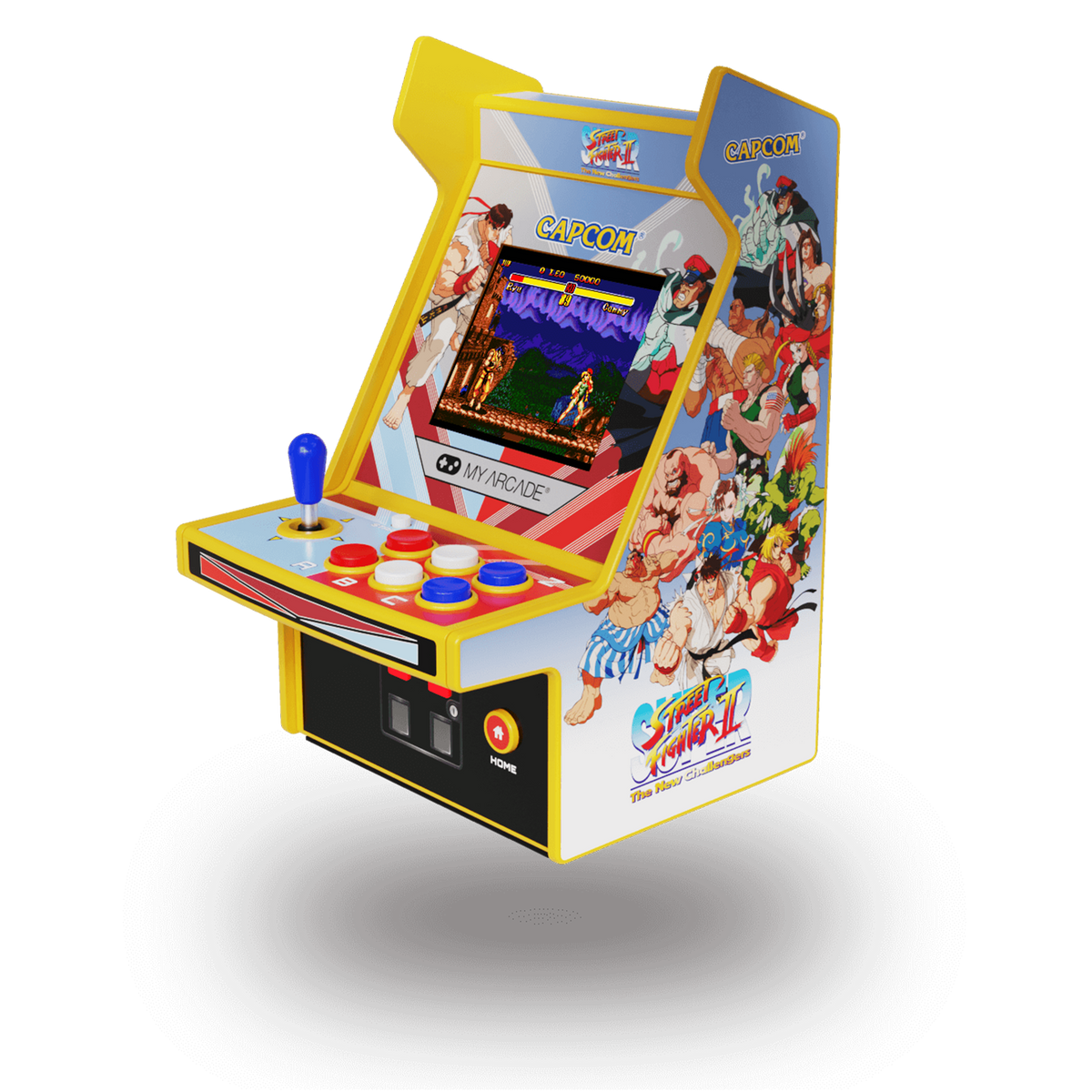 My Arcade Micro Player Pro 6.8" Super Street Fighter II Portable Retro Arcade (2 Games in 1)