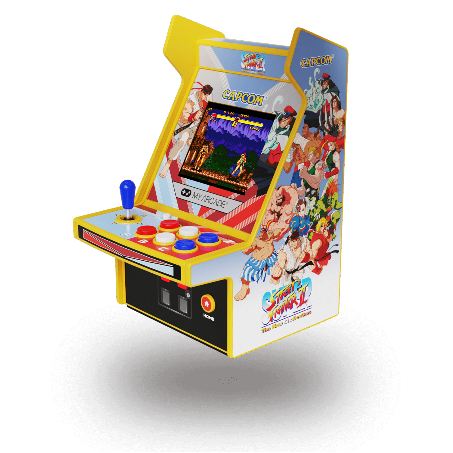 My Arcade Micro Player Pro 6.8" Super Street Fighter II Portable Retro Arcade (2 Games in 1)