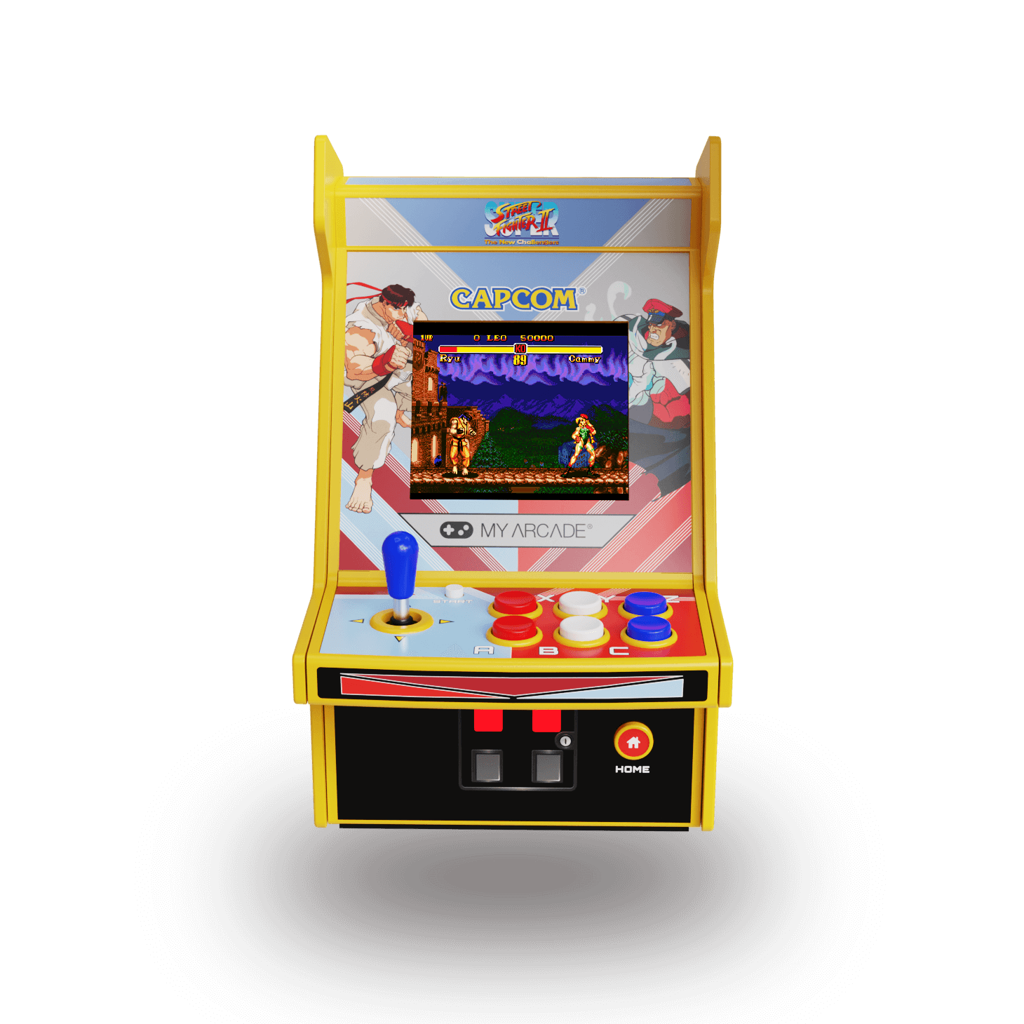 My Arcade Micro Player Pro 6.8" Super Street Fighter II Portable Retro Arcade (2 Games in 1)
