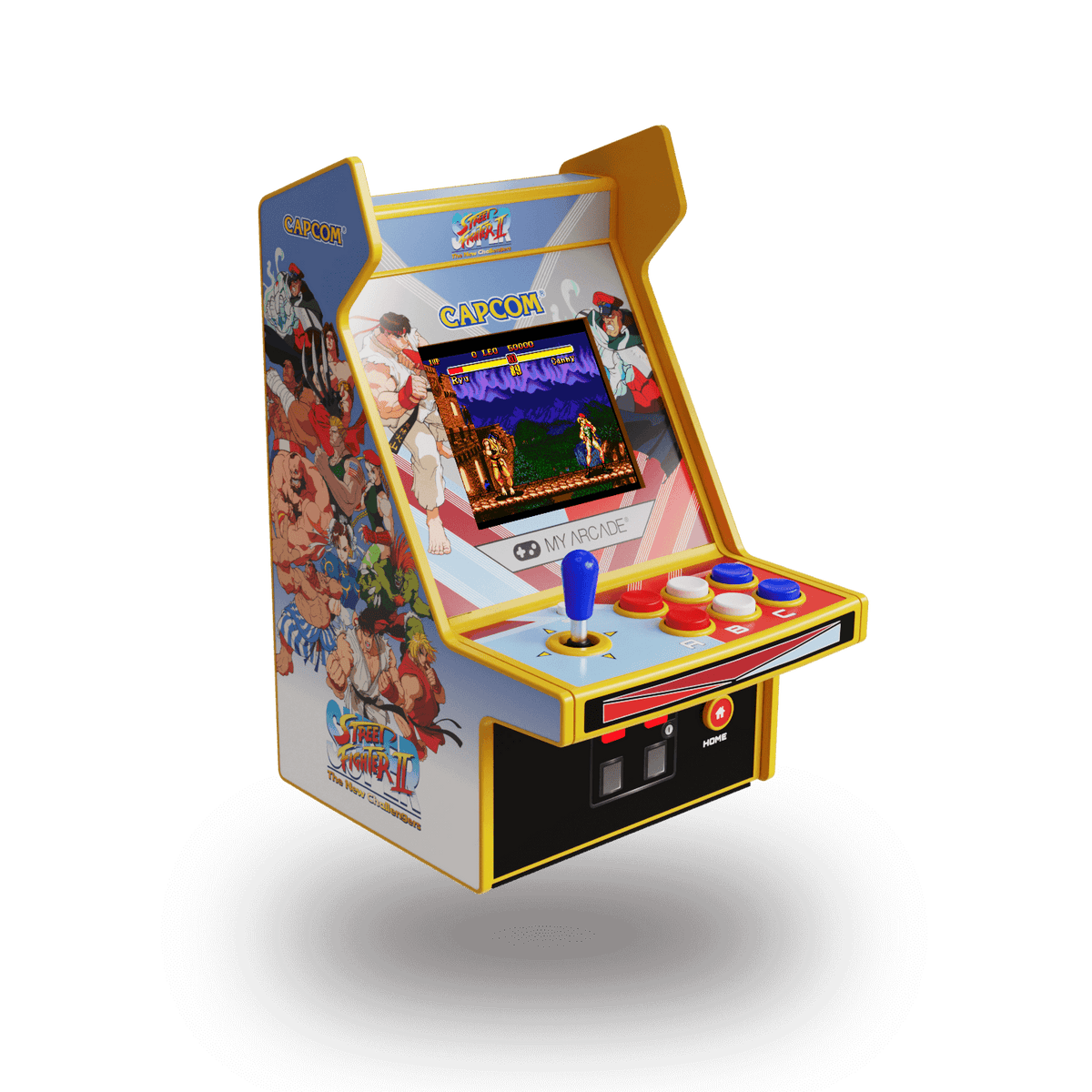 My Arcade Micro Player Pro 6.8" Super Street Fighter II Portable Retro Arcade (2 Games in 1)