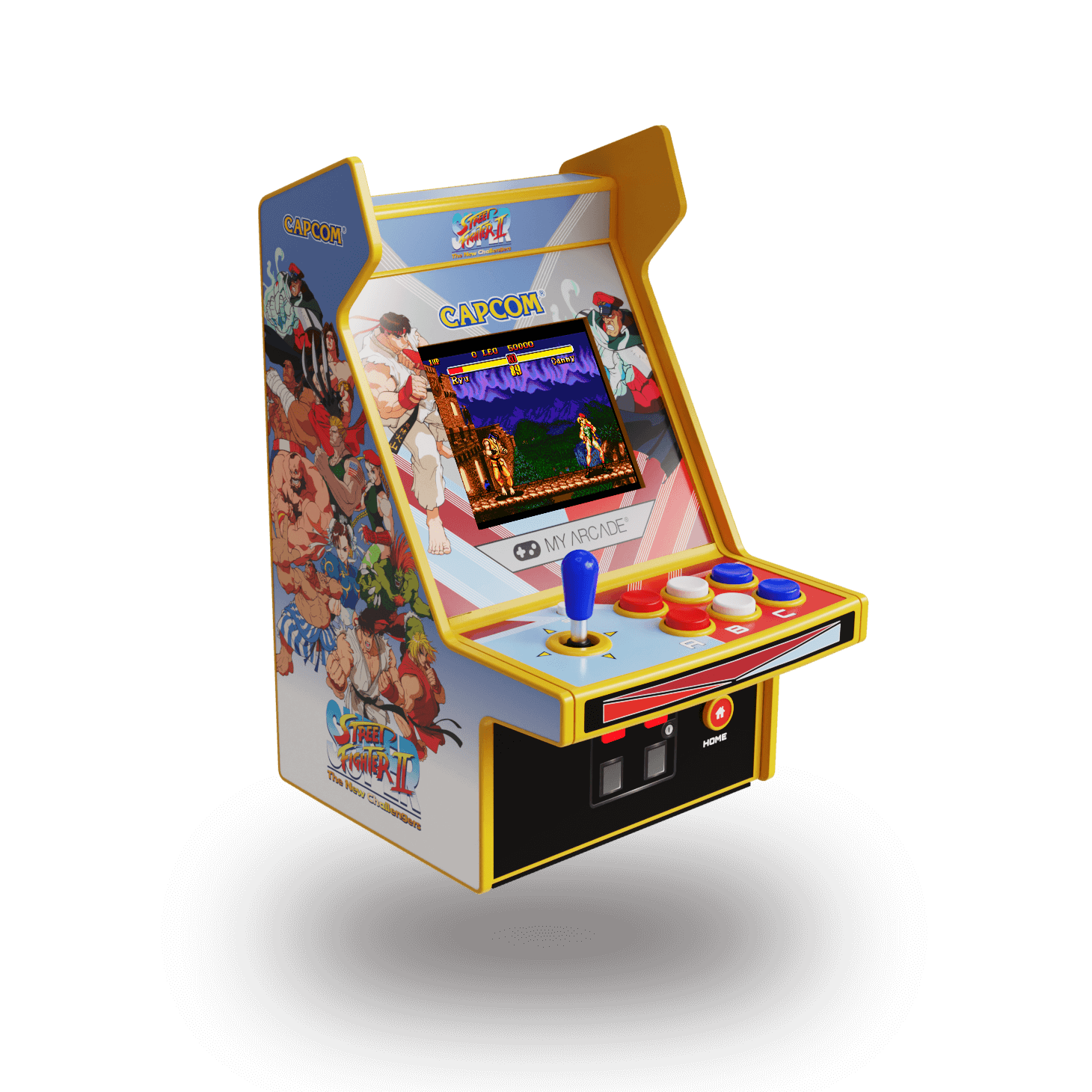 My Arcade Micro Player Pro 6.8" Super Street Fighter II Portable Retro Arcade (2 Games in 1)