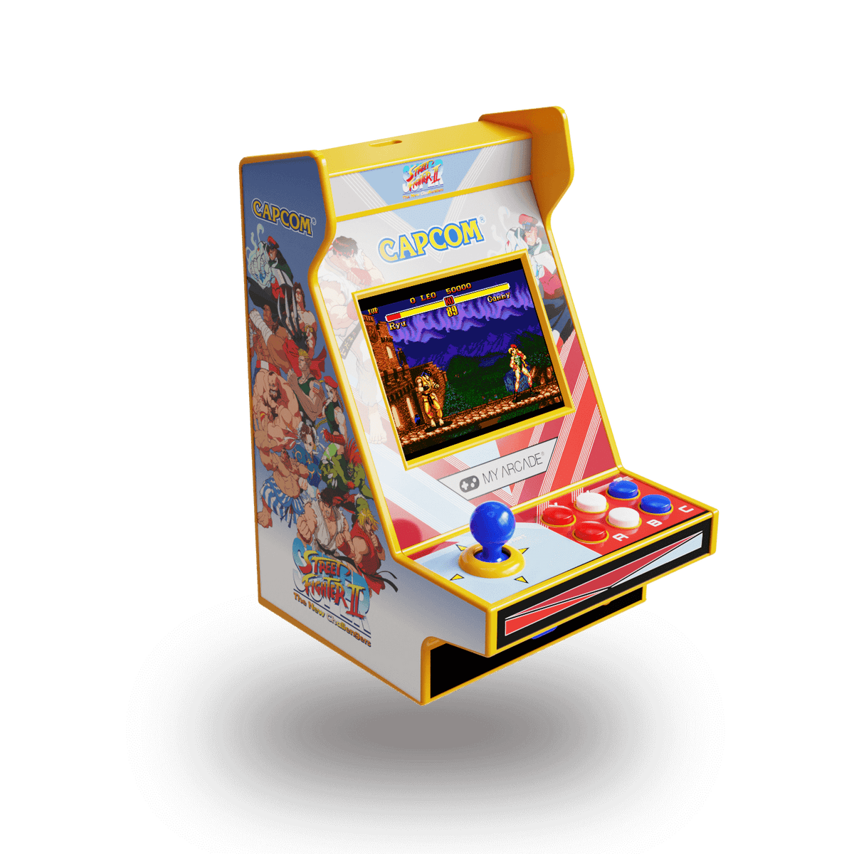 My Arcade Nano Player Pro 4.8" Super Street Fighter II Portable Retro Arcade (2 Games in 1)