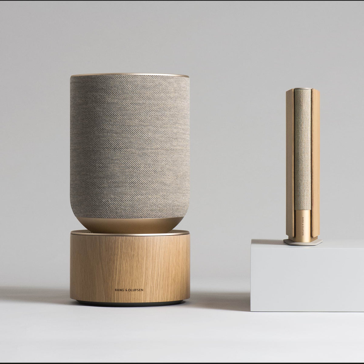 Bang & Olufsen Beosound Balance Wireless Home Speaker - White Marble