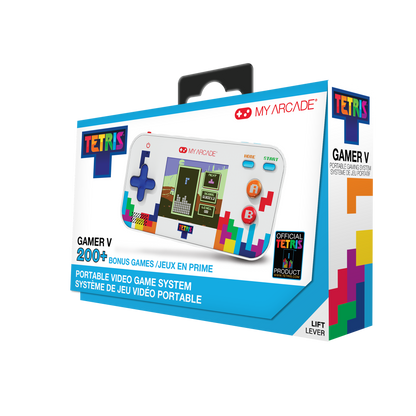 My Arcade Gamer V Tetris Portable Video Game System (201 Games in 1)